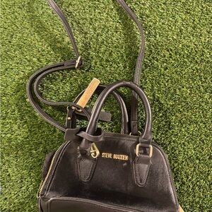 Steve Madden Black Mini Handbag